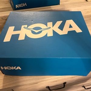 Hoka men’s shoes- 12B. W Gaviota 3, all black.